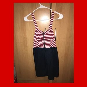 Red,white, and blue summer dress